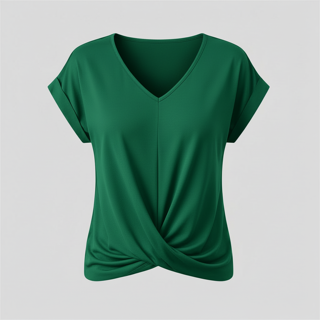 Damen Kurzarm Top | Modisches Sommeroberteil