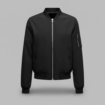 Damen Bomberjacke Kurz | Sportliche Jacke für Damen