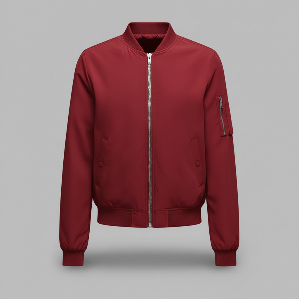 Damen Bomberjacke Kurz | Sportliche Jacke für Damen