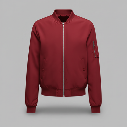 Damen Bomberjacke Kurz | Sportliche Jacke für Damen