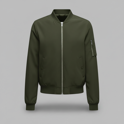 Damen Bomberjacke Kurz | Sportliche Jacke für Damen