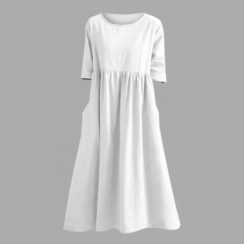 Luftiges Sommerkleid | Midi für Damen