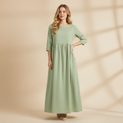 Luftiges Sommerkleid | Midi für Damen
