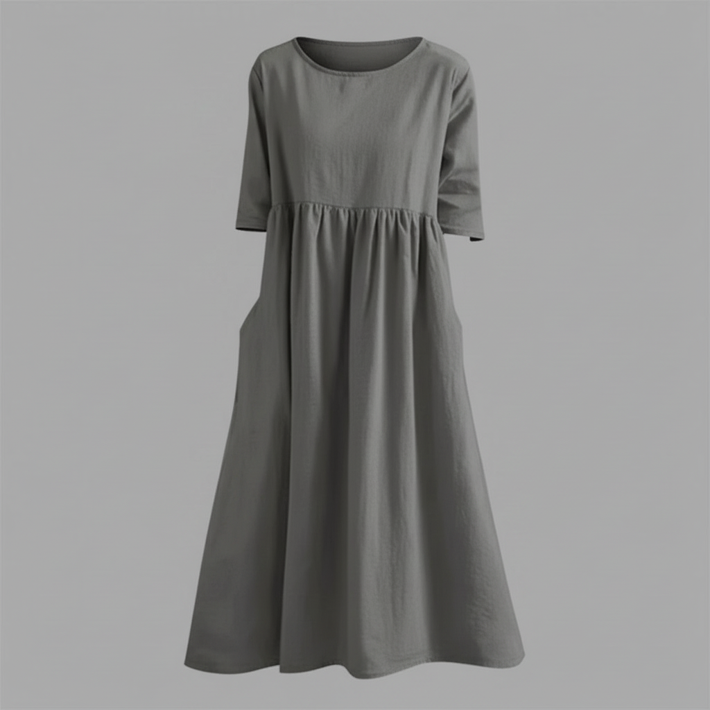 Luftiges Sommerkleid | Midi für Damen