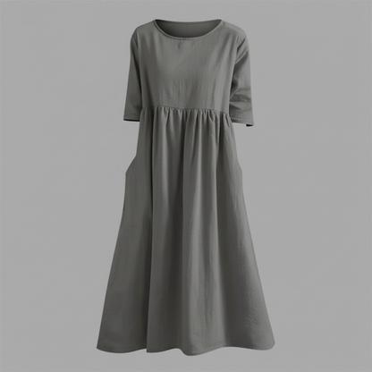 Luftiges Sommerkleid | Midi für Damen