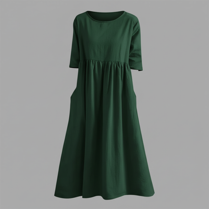 Luftiges Sommerkleid | Midi für Damen