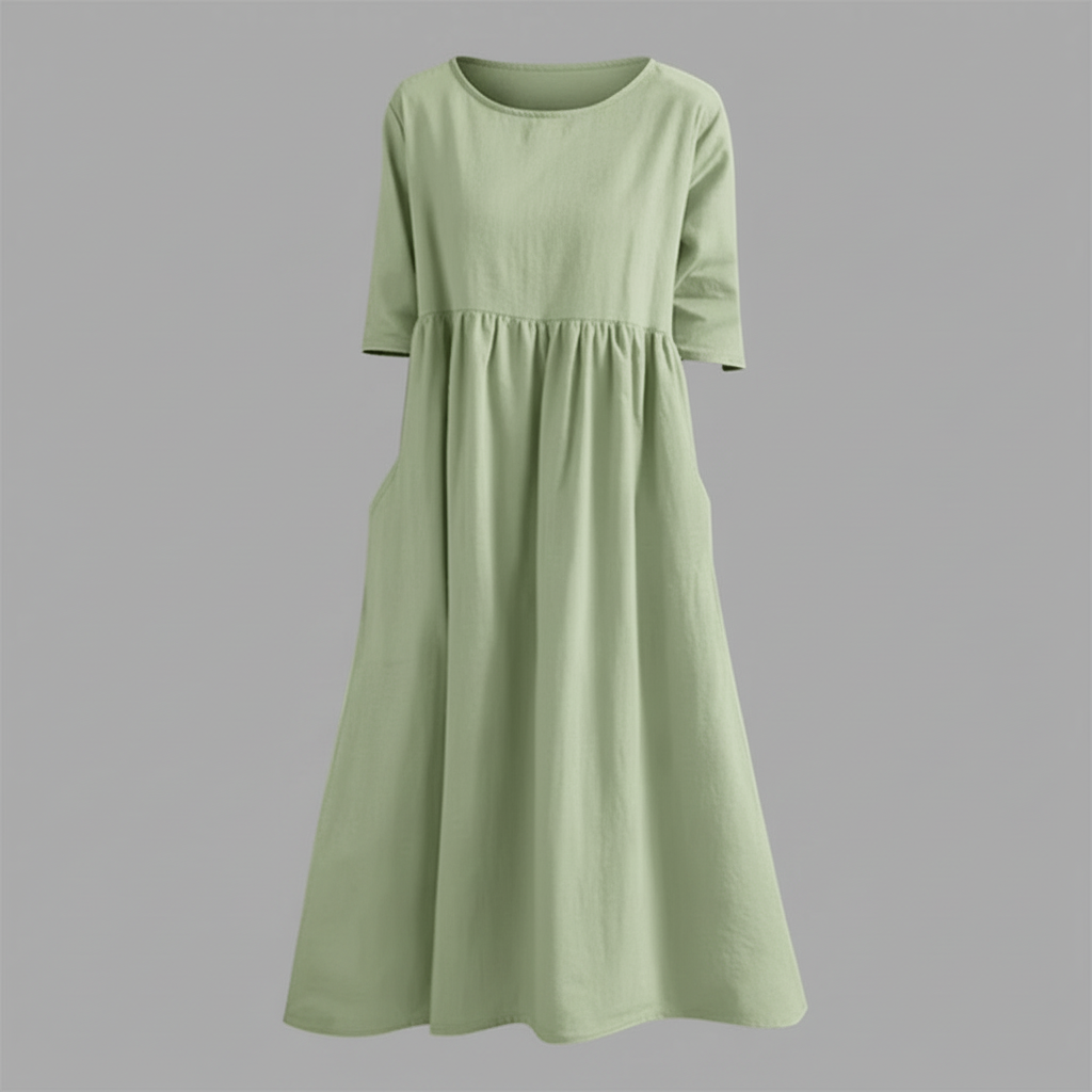 Luftiges Sommerkleid | Midi für Damen