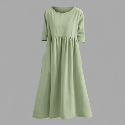 Luftiges Sommerkleid | Midi für Damen