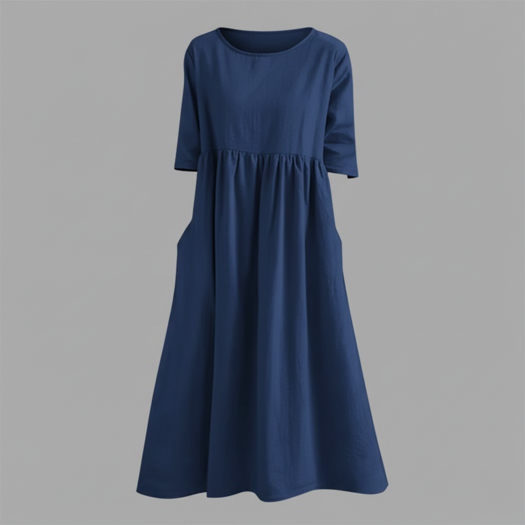 Luftiges Sommerkleid | Midi für Damen