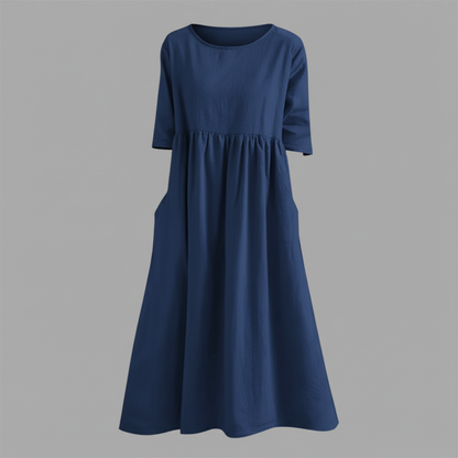 Luftiges Sommerkleid | Midi für Damen
