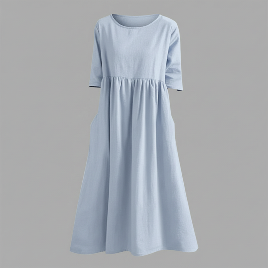 Luftiges Sommerkleid | Midi für Damen