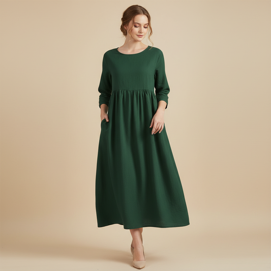 Luftiges Sommerkleid | Midi für Damen