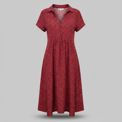 Hemdblusenkleid Damen | Midi Kleid für jeden Anlass