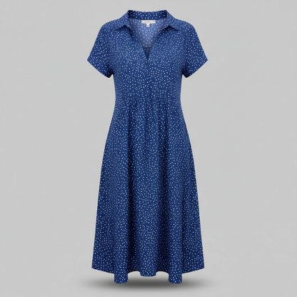 Hemdblusenkleid Damen | Midi Kleid für jeden Anlass