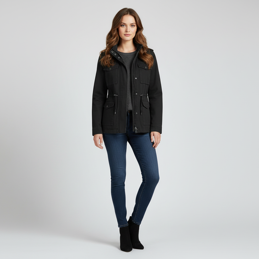 Moderne Damenjacke | Vielseitige Reißverschlussjacke