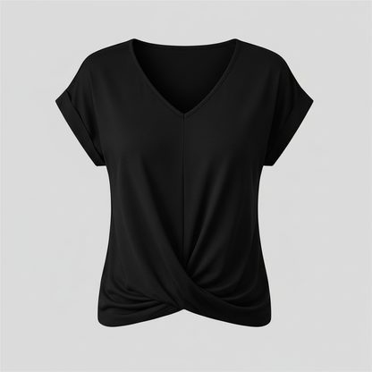 Damen Kurzarm Top | Modisches Sommeroberteil