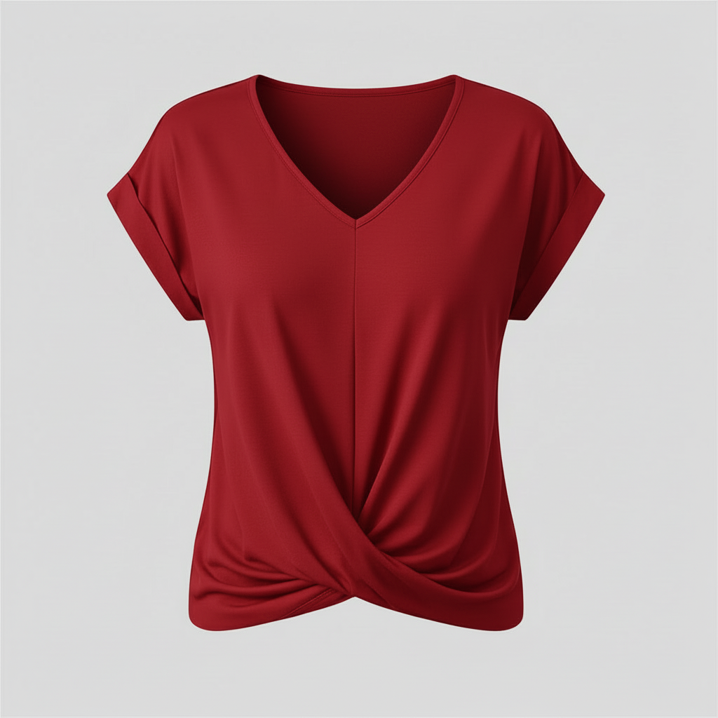 Damen Kurzarm Top | Modisches Sommeroberteil