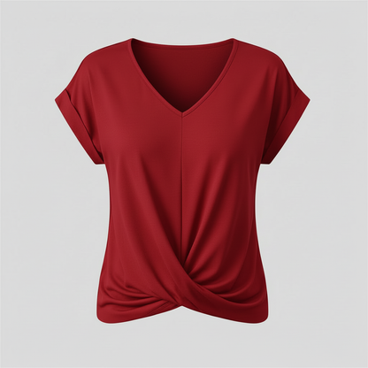 Damen Kurzarm Top | Modisches Sommeroberteil