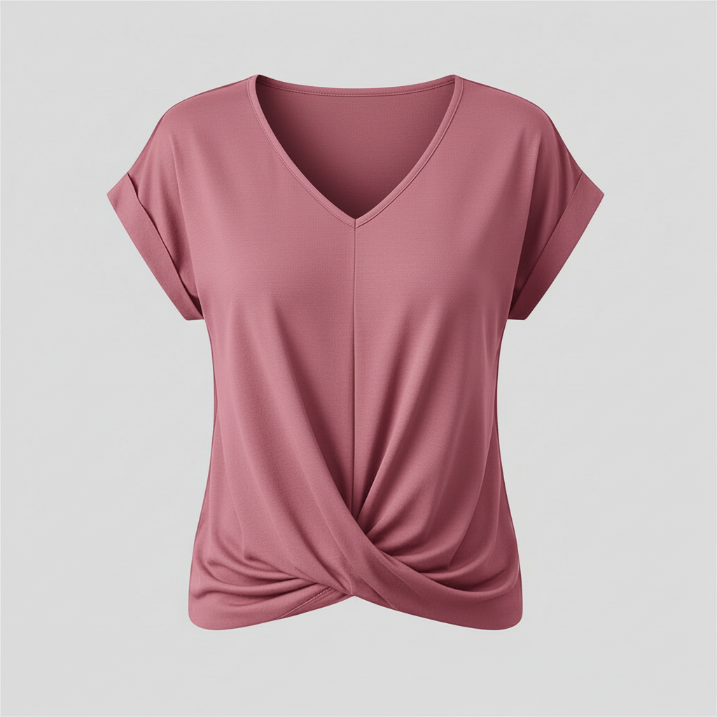 Damen Kurzarm Top | Modisches Sommeroberteil