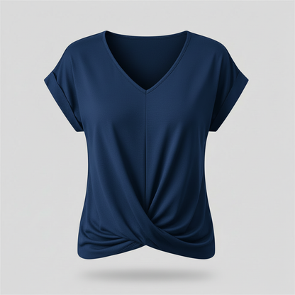 Damen Kurzarm Top | Modisches Sommeroberteil