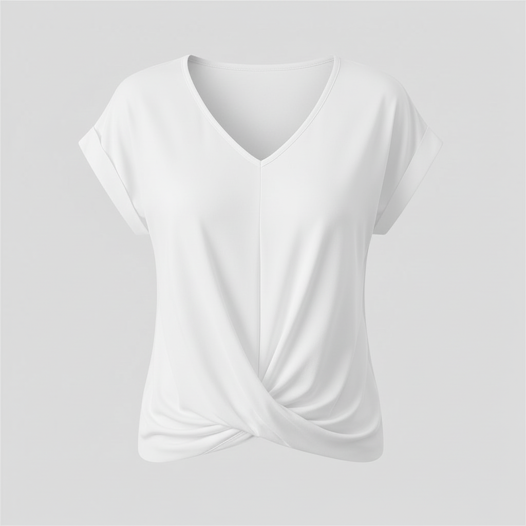 Damen Kurzarm Top | Modisches Sommeroberteil