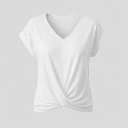 Damen Kurzarm Top | Modisches Sommeroberteil
