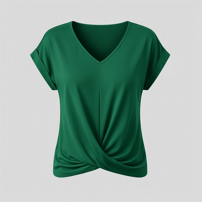 Damen Kurzarm Top | Modisches Sommeroberteil